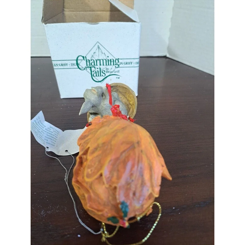Charming Tails Holiday Balloon Ride Ornament